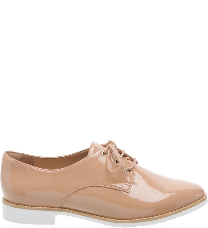 Oxford Tomboy Verniz Nude Vintage