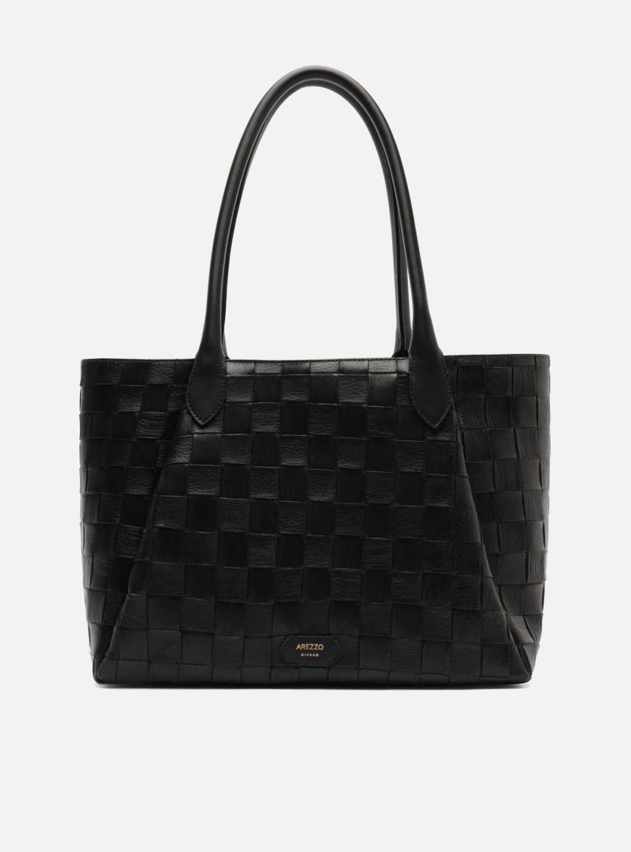 Bolsa Shopping Preta Grande Tressê — foto 1