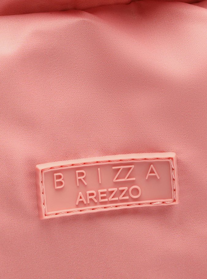 Bolsa Grande Nylon Rosa Claro Brizza