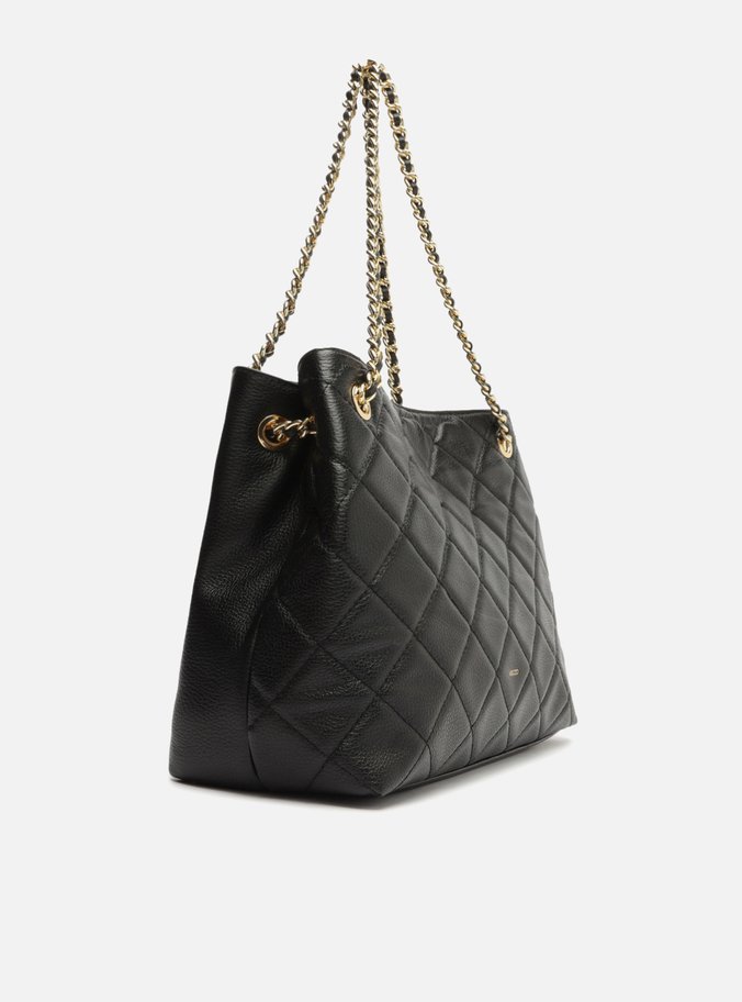 Bolsa Preta Tote Média