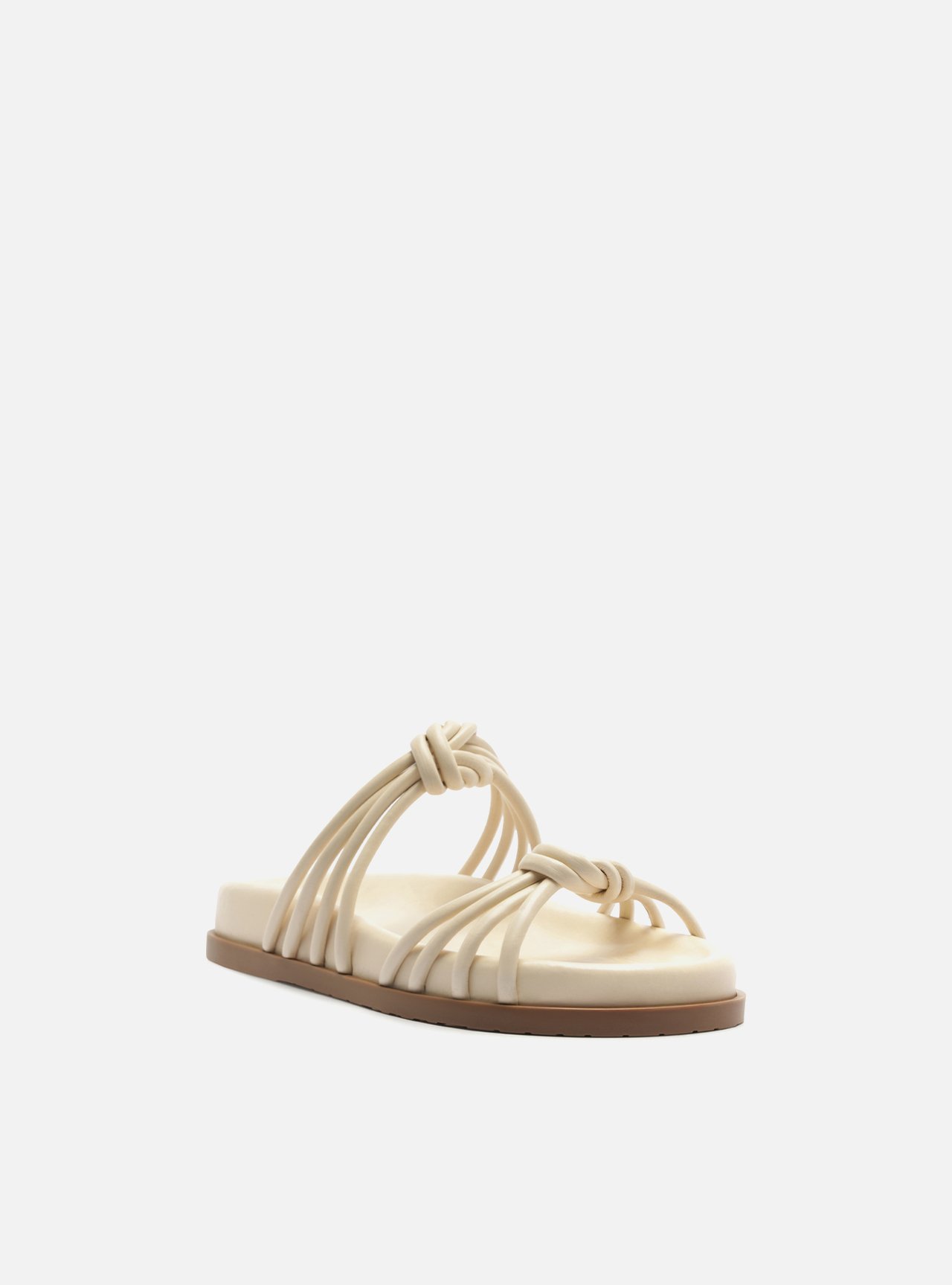 Sandália Papete Off-White Tiras Nós — foto 2
