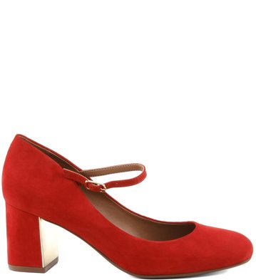 Scarpin Nobuck Rubi