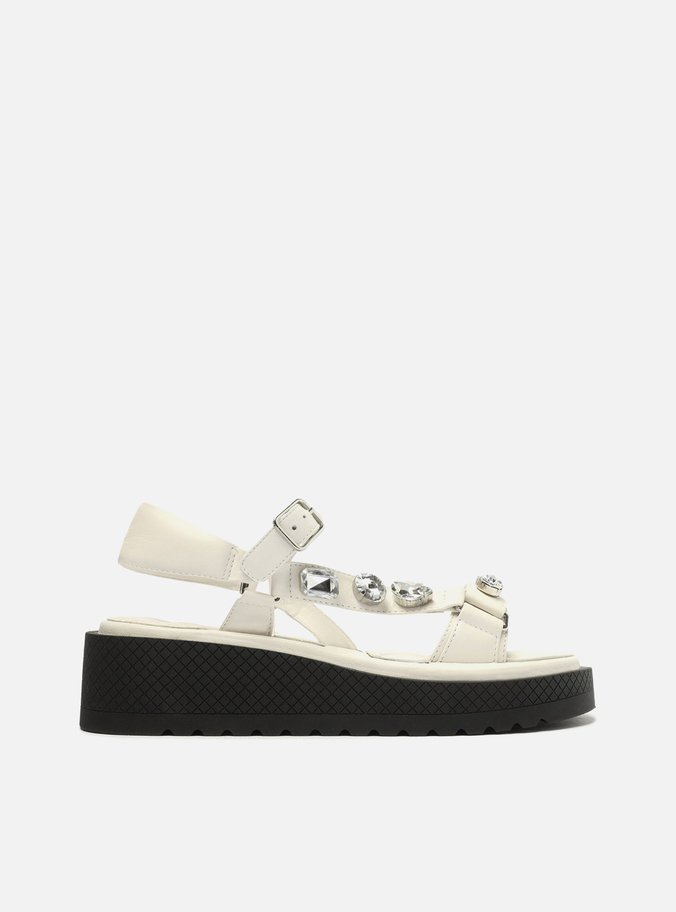 Papete Branca Flatform Pedrarias