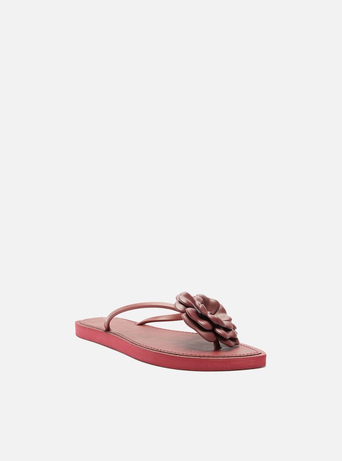 Chinelo de Dedo Vinho Flor Flash Brizza