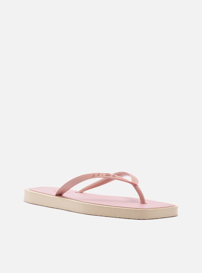 Chinelo de Dedo Rosa Square Recouro Brizza