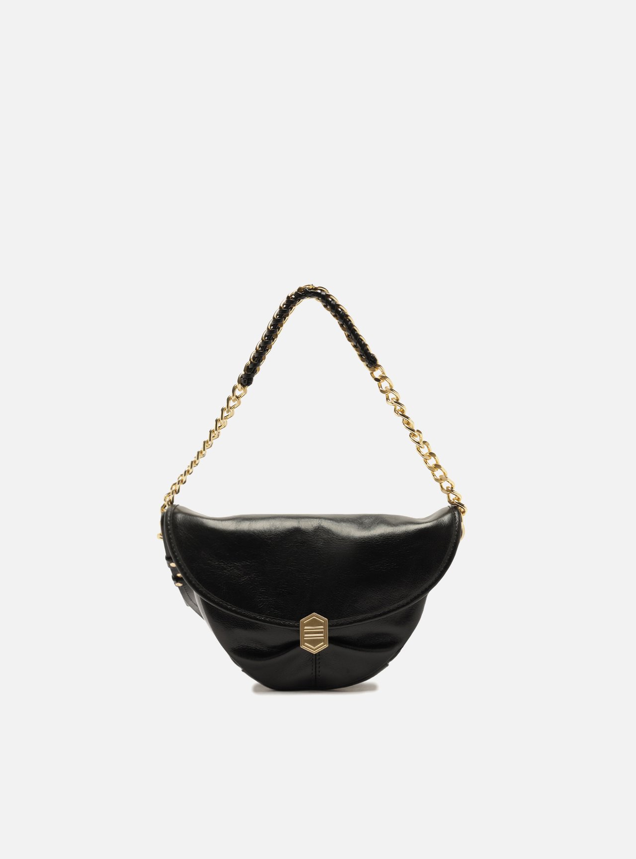 Bolsa Tiracolo Vermelha Couro Pequena — foto 1