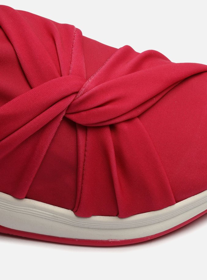 Tênis Infantil Slip On  Rosa Nó