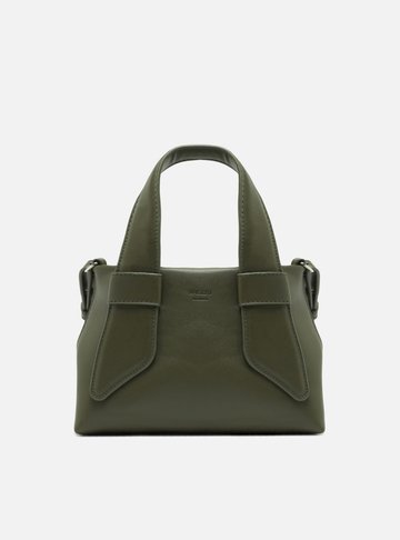 Bolsa Verde Tote Pequena
