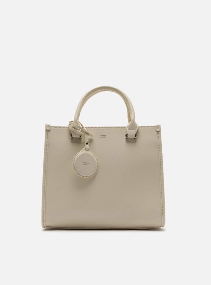 Bolsa Off-White Tote Média