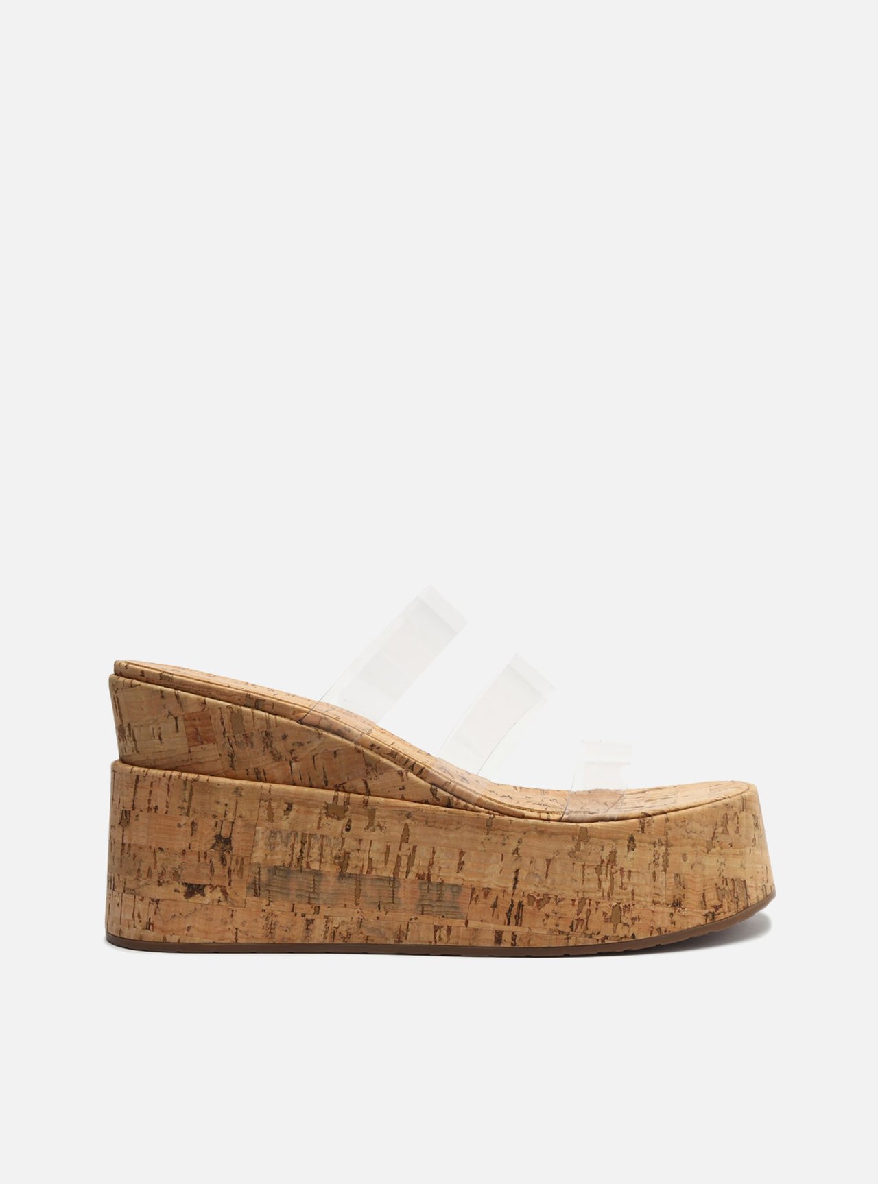 Sandalia transparente arezzo hot sale