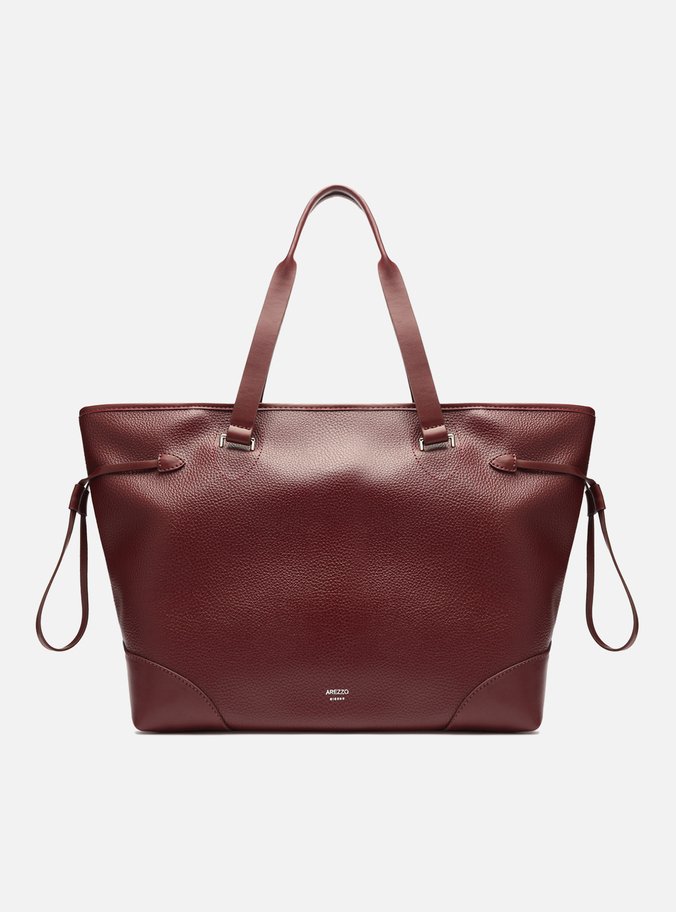 Bolsa Shopping Vermelha Grande Cantoneiras