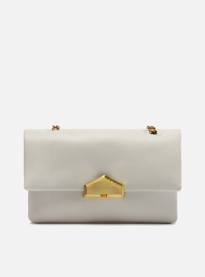 Bolsa Tiracolo Branca Couro Selma Pequena