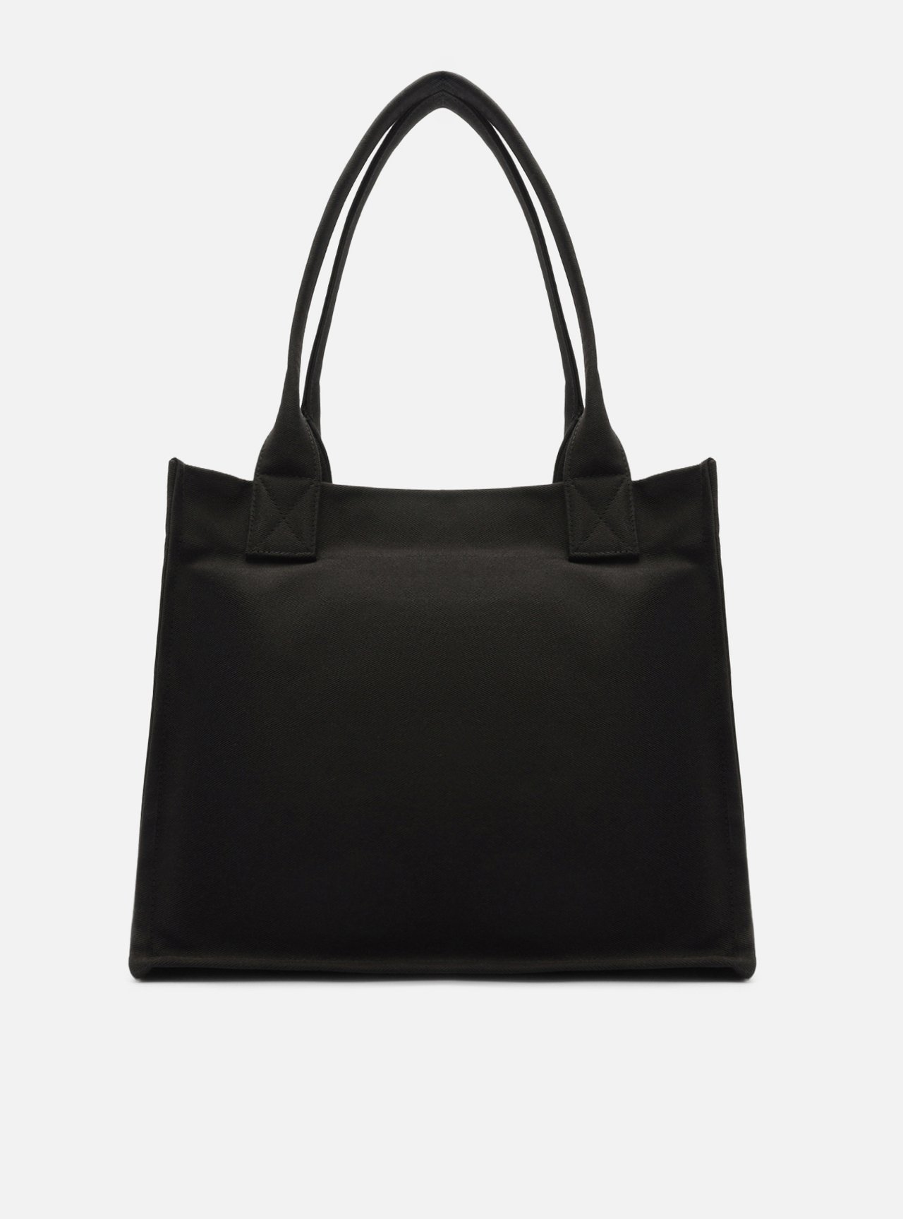 Bolsa Shopping Preta Couro Monograma Fila — foto 3