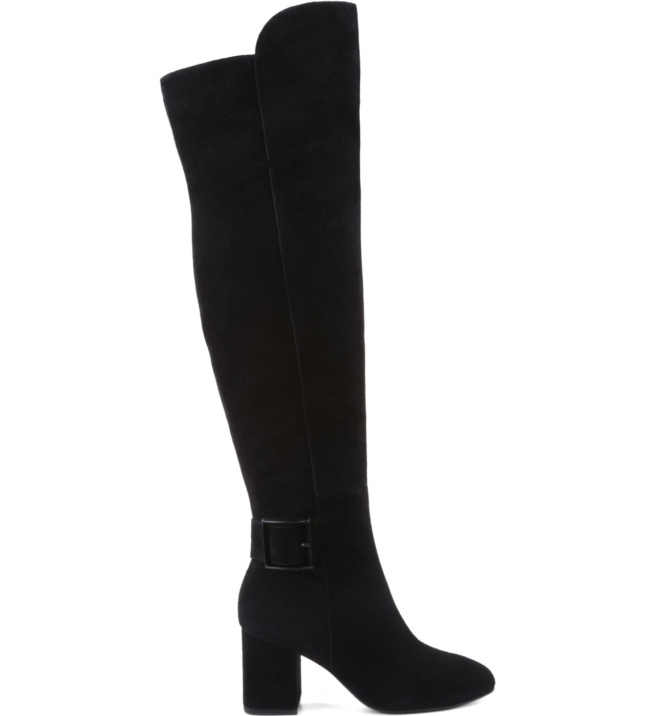 Bota longa preta clearance