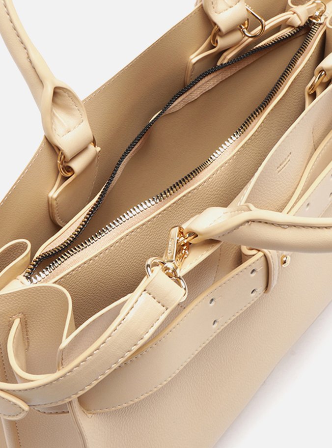 Bolsa Tote Nude Grande