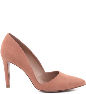 Scarpin Nobuck City Blush
