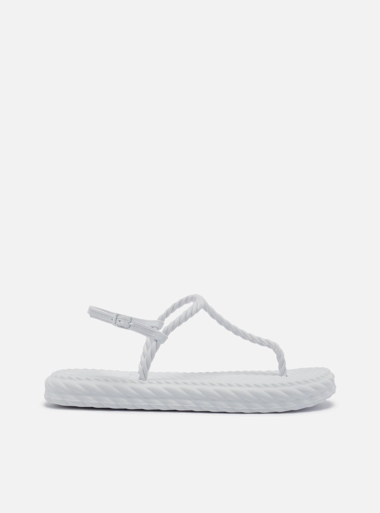 Sandália Branca Slim Marrocos Brizza — foto 1