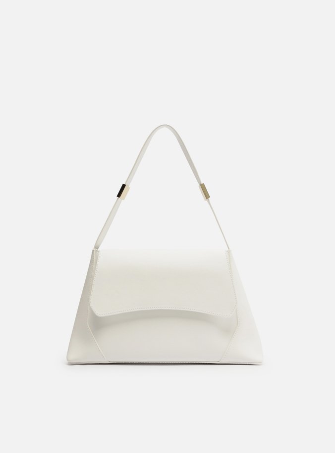 Bolsa Satchel Média Branco