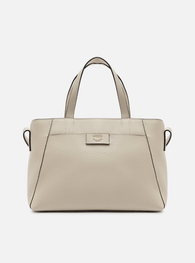 Bolsa Tote Off-White Ligia Grande