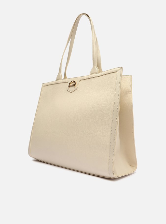 Bolsa Shopping Off-White Detalhe Grande