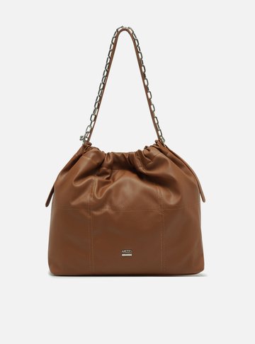 Bolsa Hobo Marrom Grande