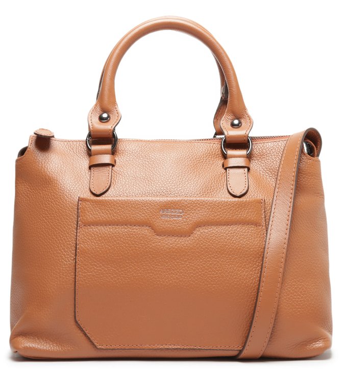 Bolsa Tote Marrom Couro Renata Grande