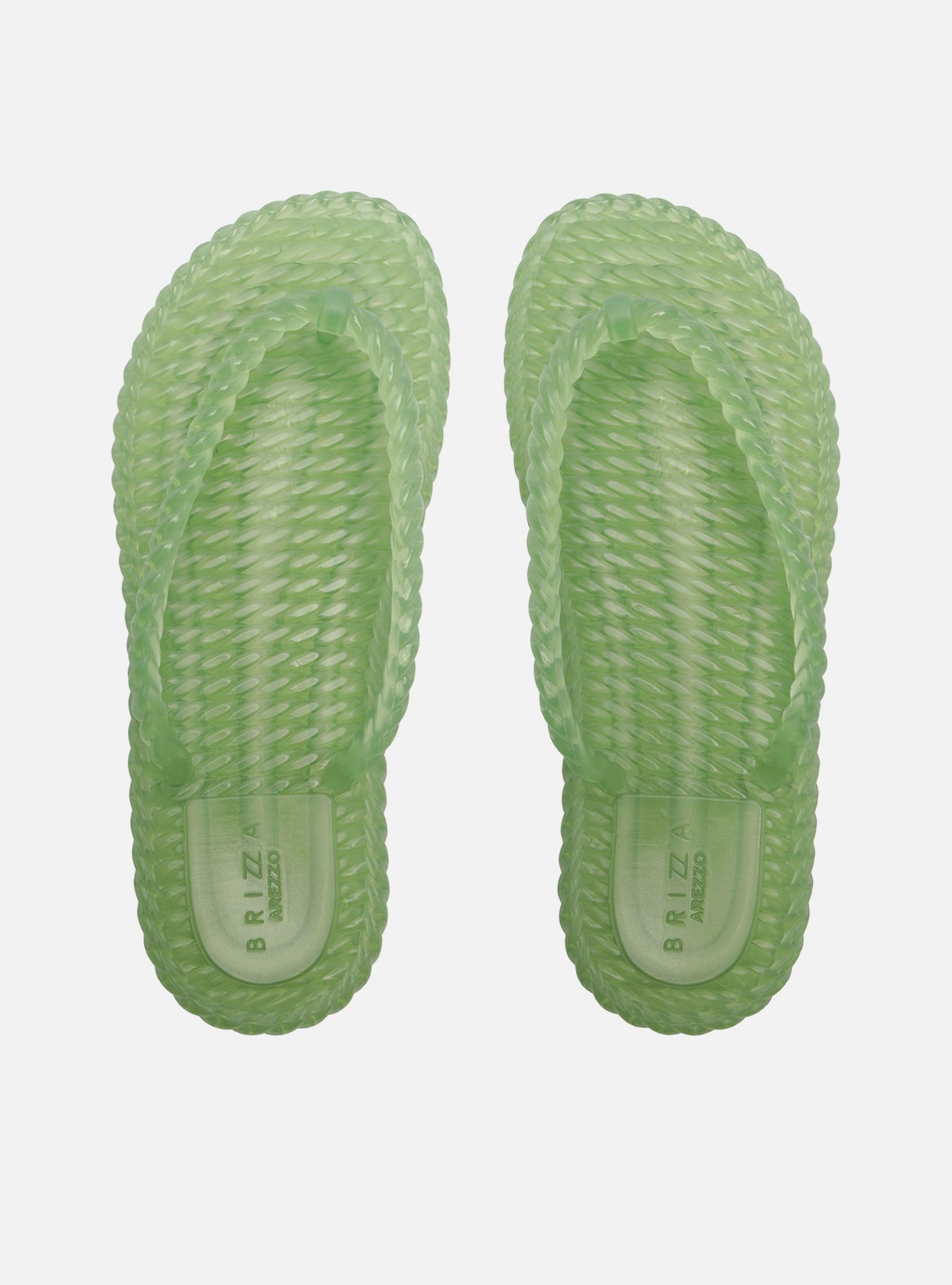 Chinelo de Dedo Verde Tressê Brizza — foto 1