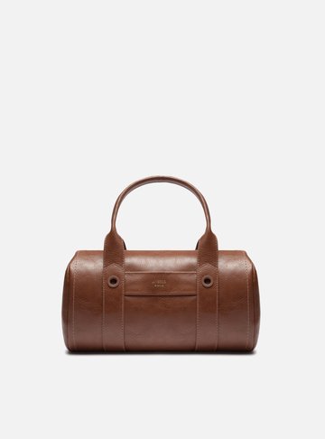 Arezzo — Bolsa Tiracolo Marrom Média Metais
