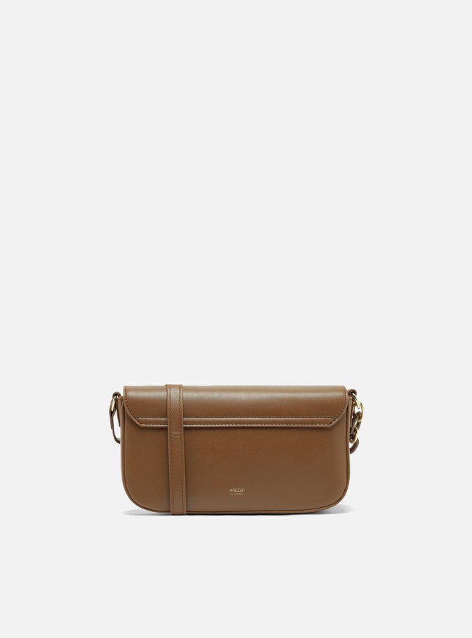 Bolsa Tiracolo Marrom Pequena