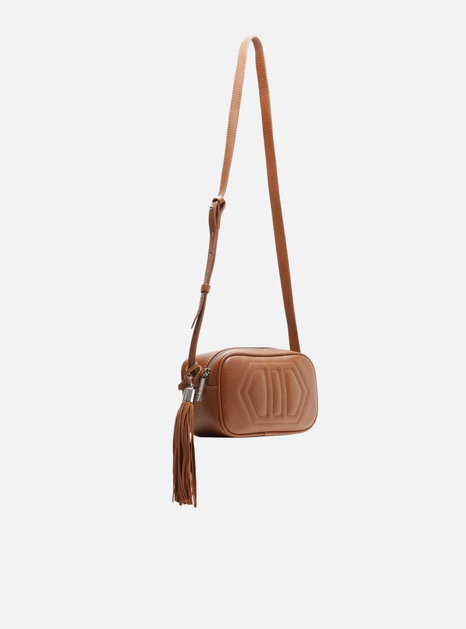 Bolsa Tiracolo Marrom Caramel Verona Média