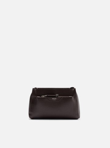 Bolsa Tiracolo Marrom Escura Emilly Pequena