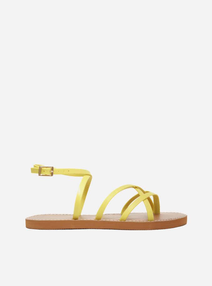 Sandalia arezzo hot sale amarela