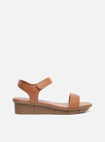 Sandália Plataforma Baixa Classic Marrom