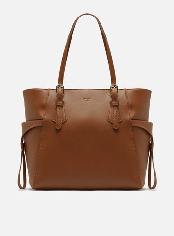 Bolsa Shopping Marrom Grande