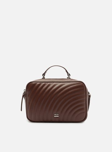 Arezzo — Bolsa Tiracolo Marrom Escura Elisa Média