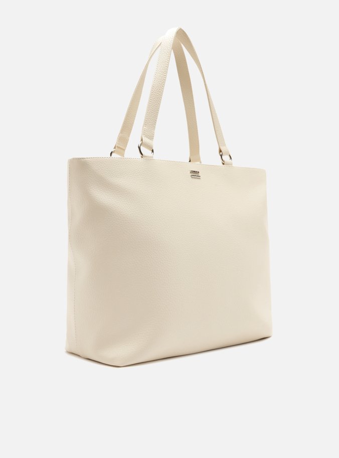 Bolsa Shopping Off-White Média