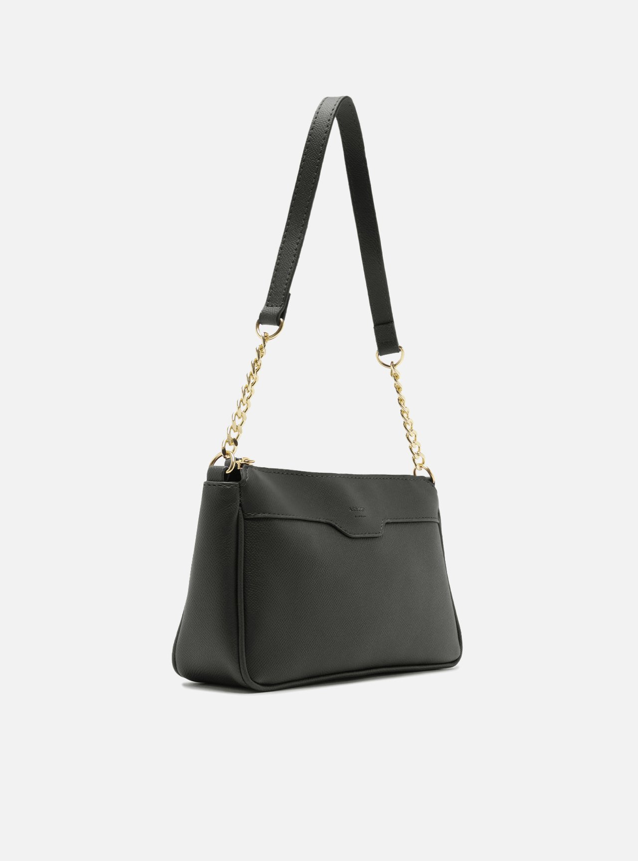 Bolsa Shoulder Preta Pequena Corrente — foto 5