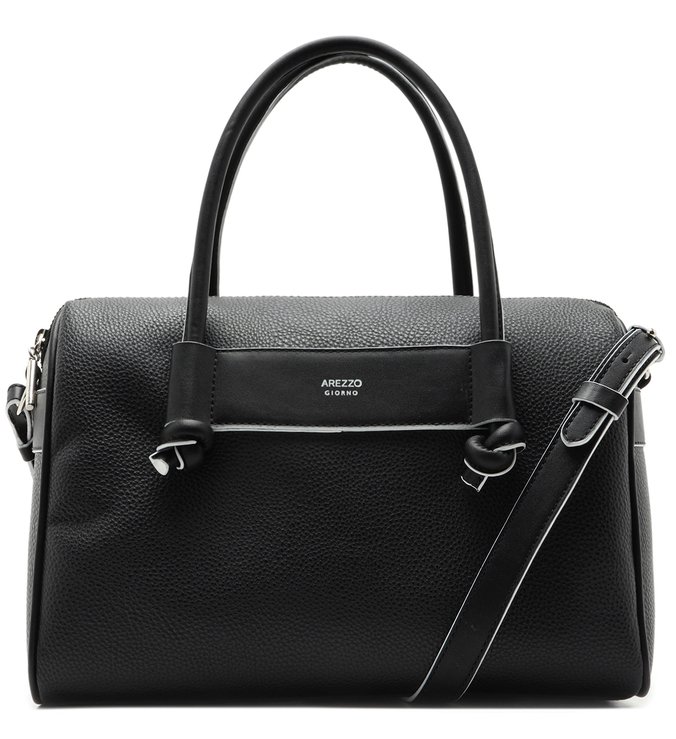 Bolsa Bowling Simone Grande Preta