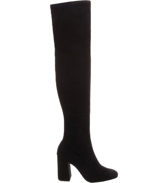 Bota Over the Knee Salto Alto Preto