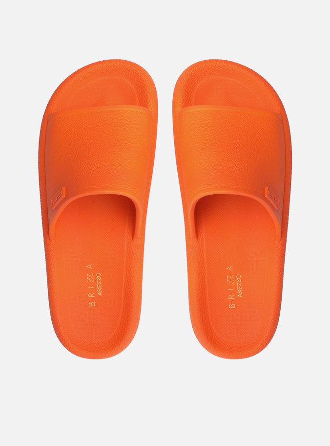 Chinelo Slide Laranja Sky Brizza