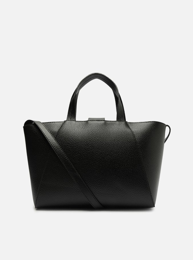 Bolsa Tote Preta Média Basic ID