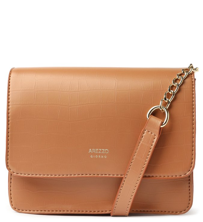 Bolsa pequena marrom Clearance