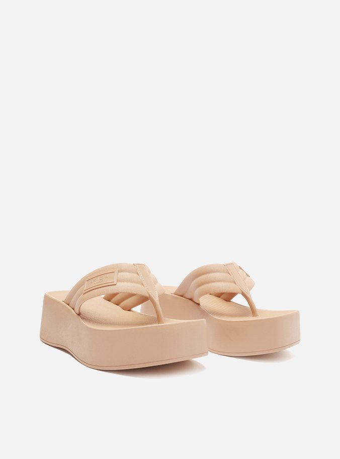 Tamanco Nude Flatform Lulu