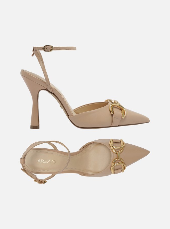 Scarpin Nude Salto Alto