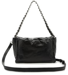 Bolsa Tiracolo Couro Zoe Média Preta Bolsa Tiracolo Couro Zoe Média Preta