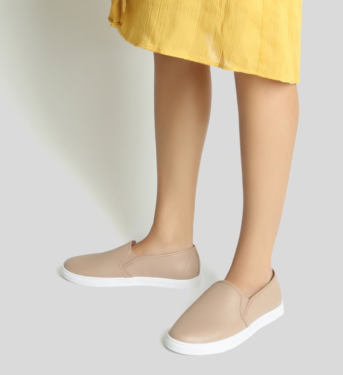 Tênis Slip On Light Cream