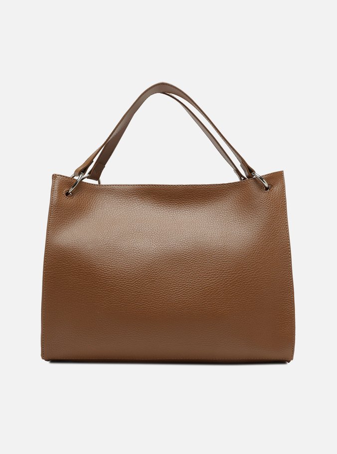Bolsa Hobo Marrom Grande Tiras Alças