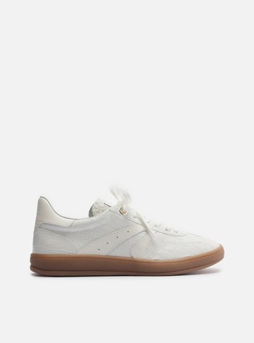 Tênis Branco Croco Amarração ARZ72