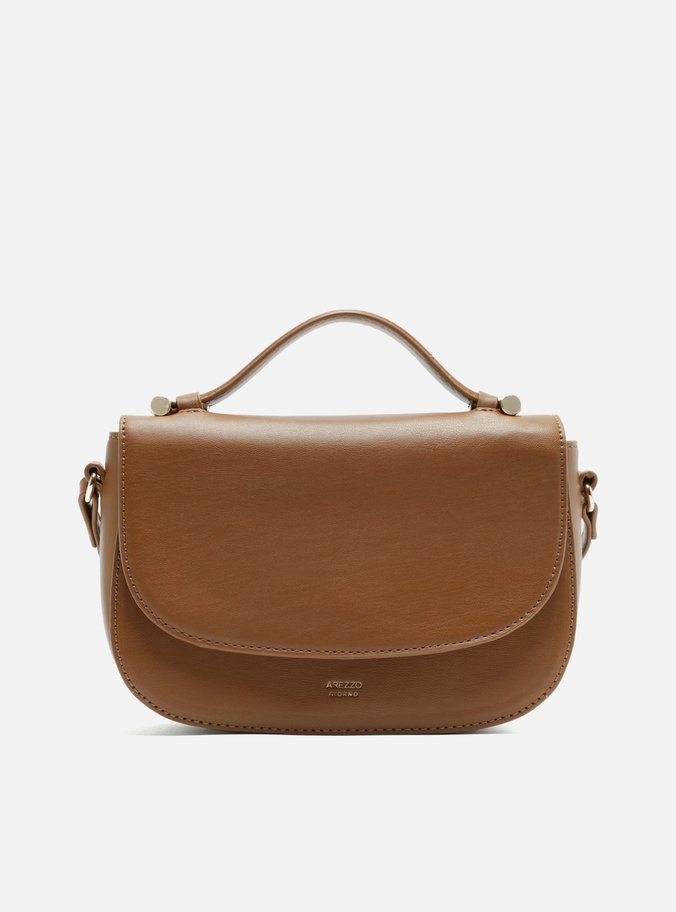 Bolsa Marrom Tiracolo Eco Calf Pequena