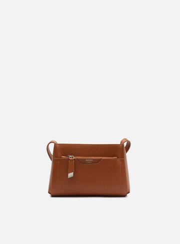 Bolsa Tiracolo Marrom Cúrcuma Emilly Pequena